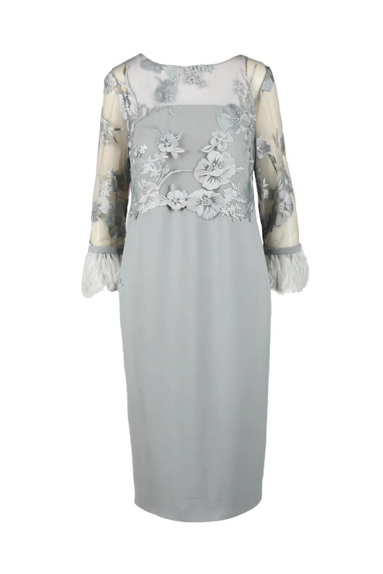 Carla Ruiz Sheath Dress - Grey