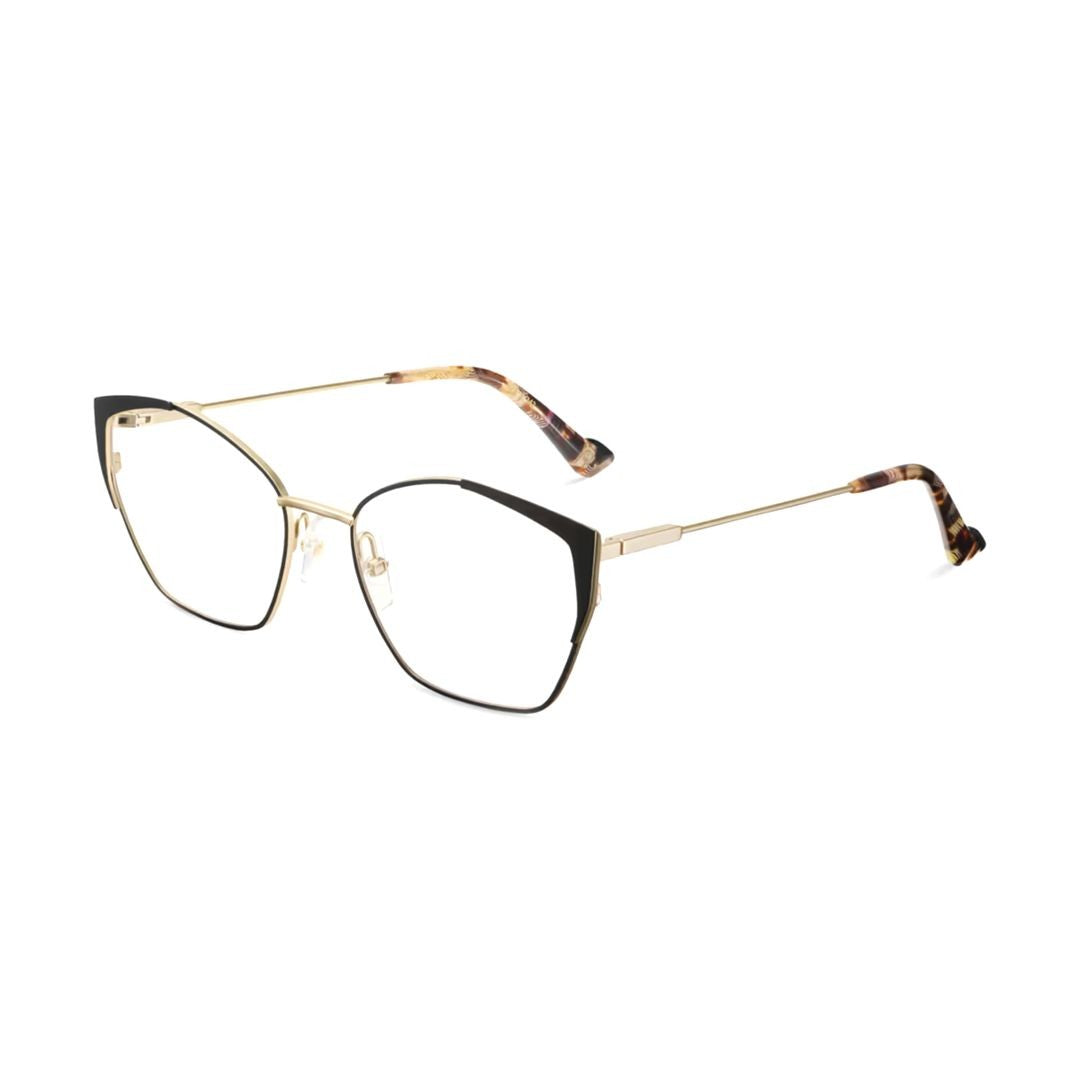 Etnia Barcelona Midori Geometric Cat-Eye Eyeglasses With Tortoiseshell Temples