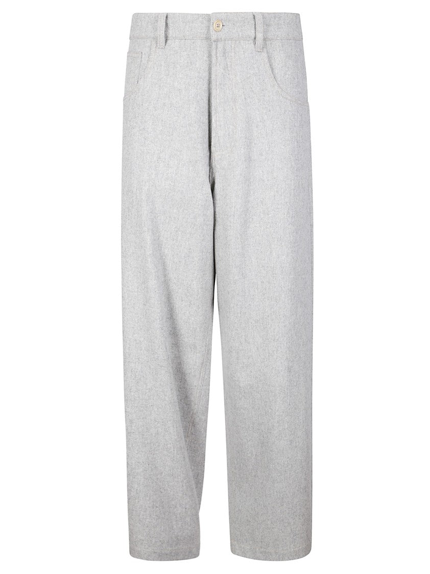 Jejia Wide-Leg Lightweight Wool Pants With Minimalist Design