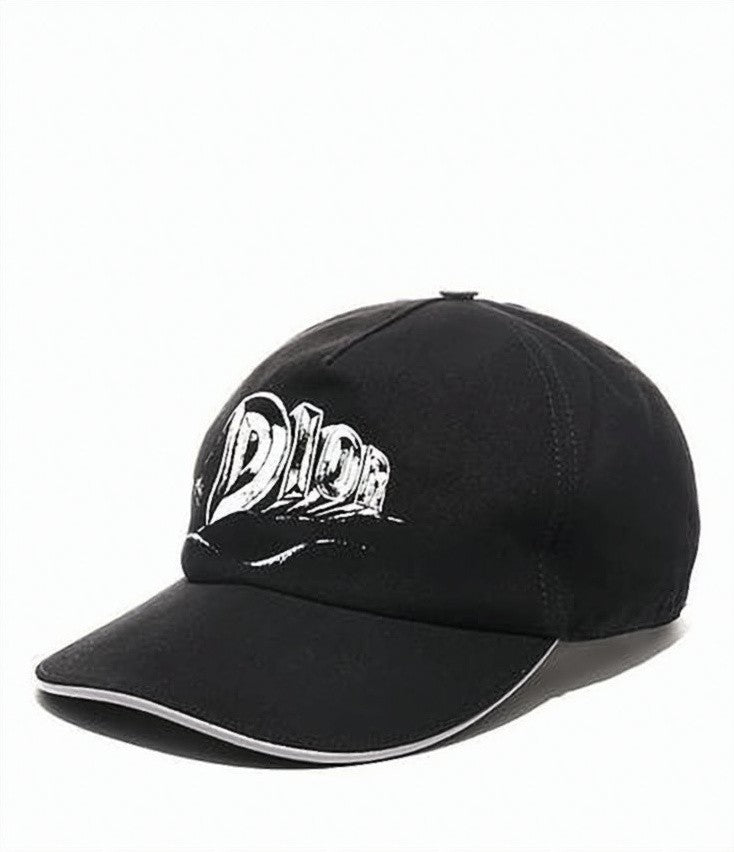 Christian Dior Black Cotton Baseball Cap
