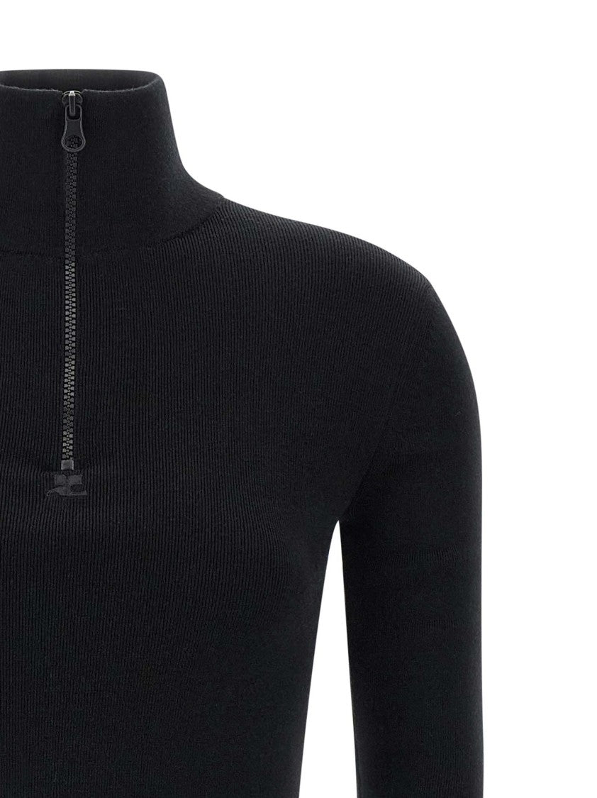 Courrèges Wool Knit Dress