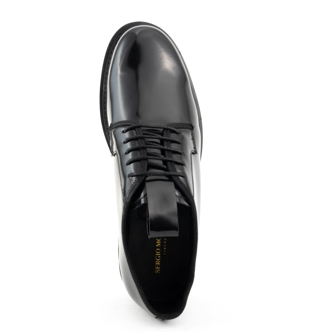 Sergio Moretti Classic Black Leather Formal Shoes
