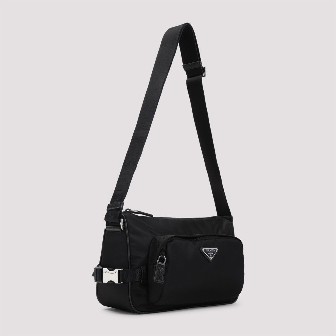 Prada Black Crossbody Bag With Adjustable Strap