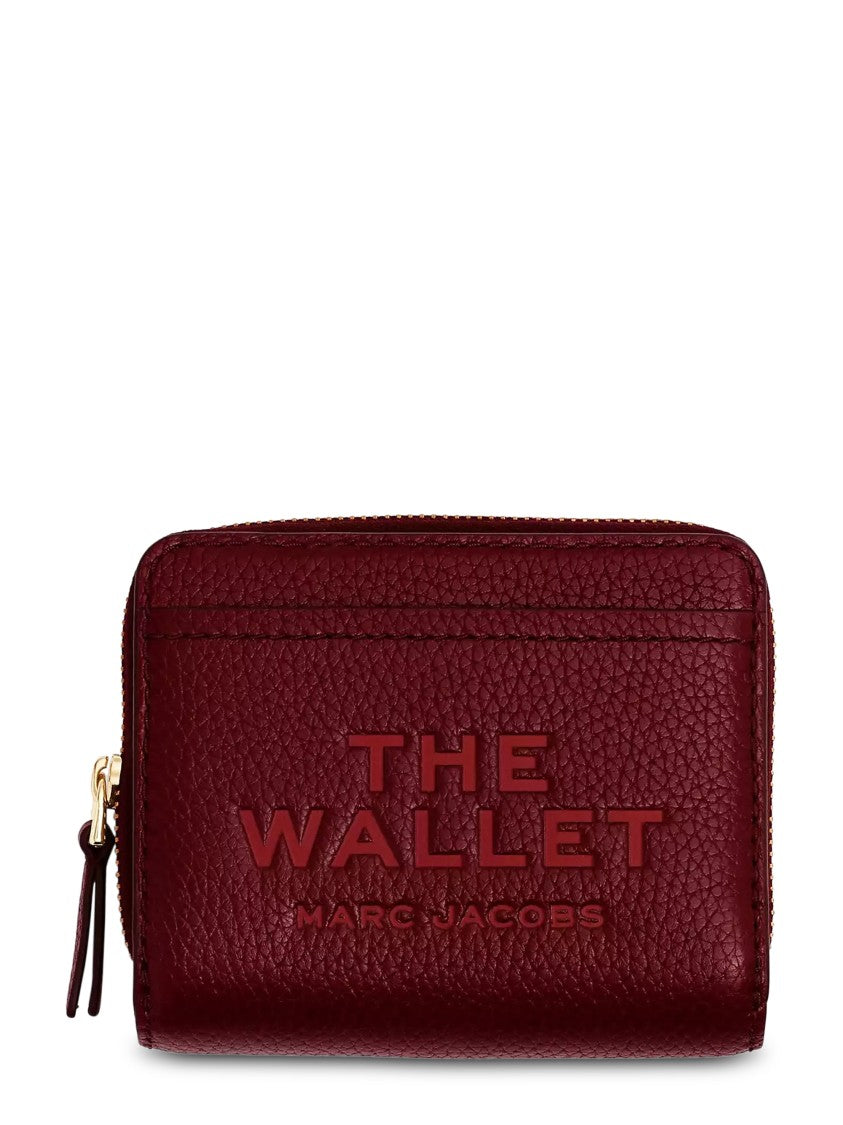 Marc Jacobs Textured Leather Mini Compact Wallet