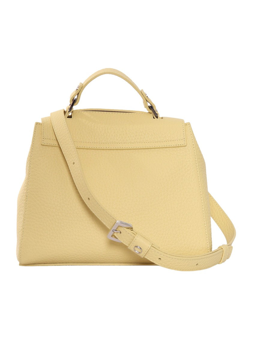 Claudio Orciani Textured Calf Leather Handbag