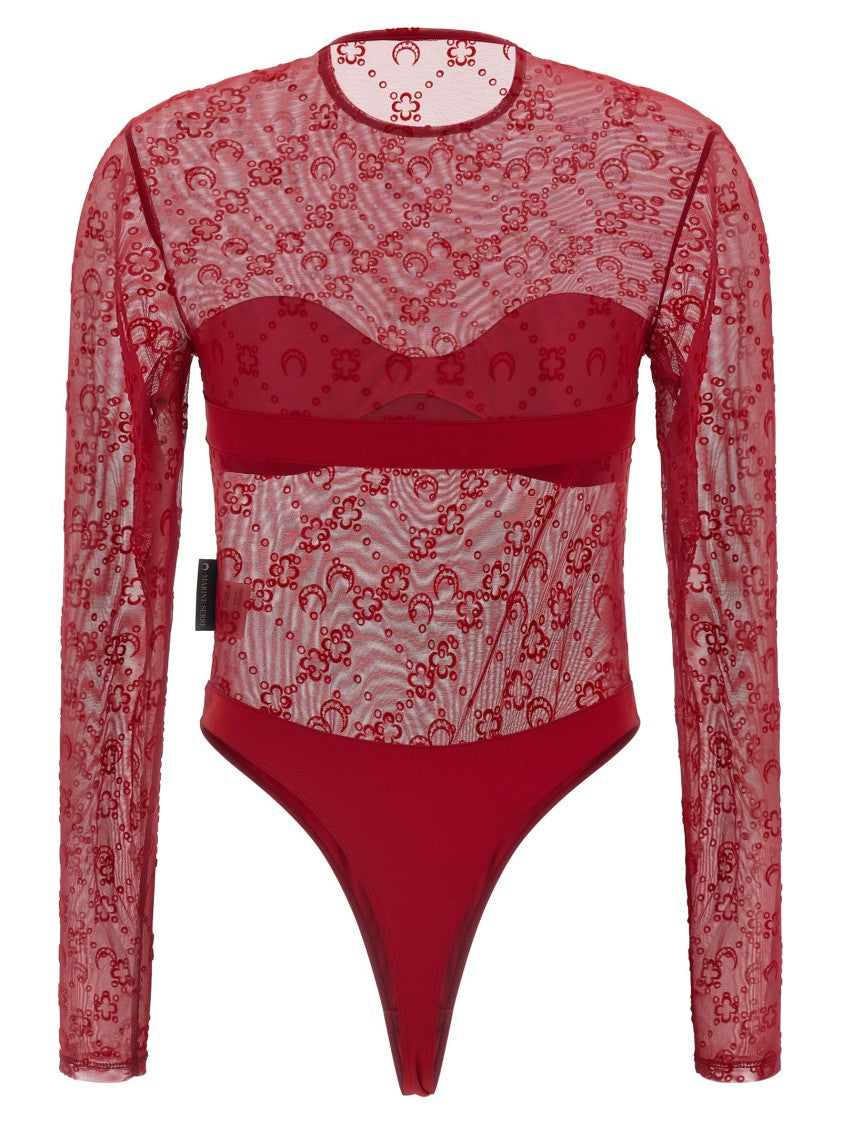 Marine Serre 'Moonogram' Bodysuit