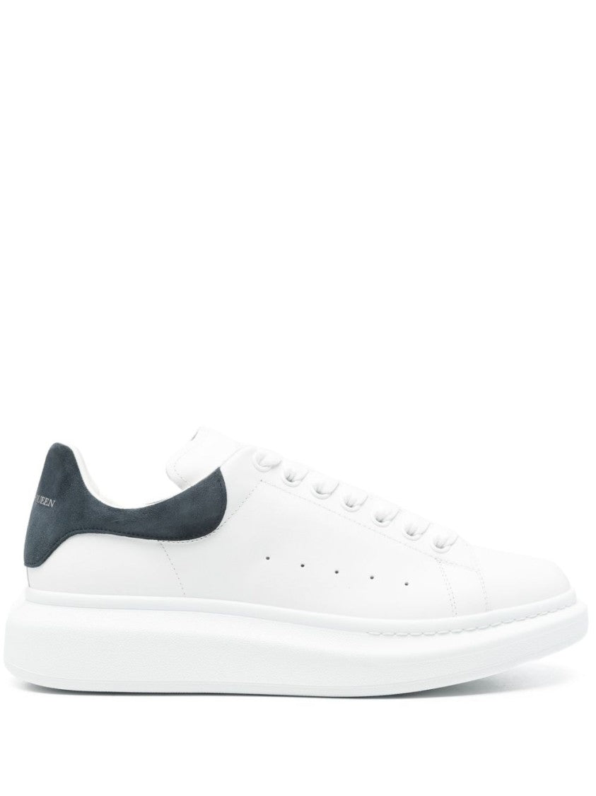 Alexander Mcqueen White Chunky Sole Leather Sneakers