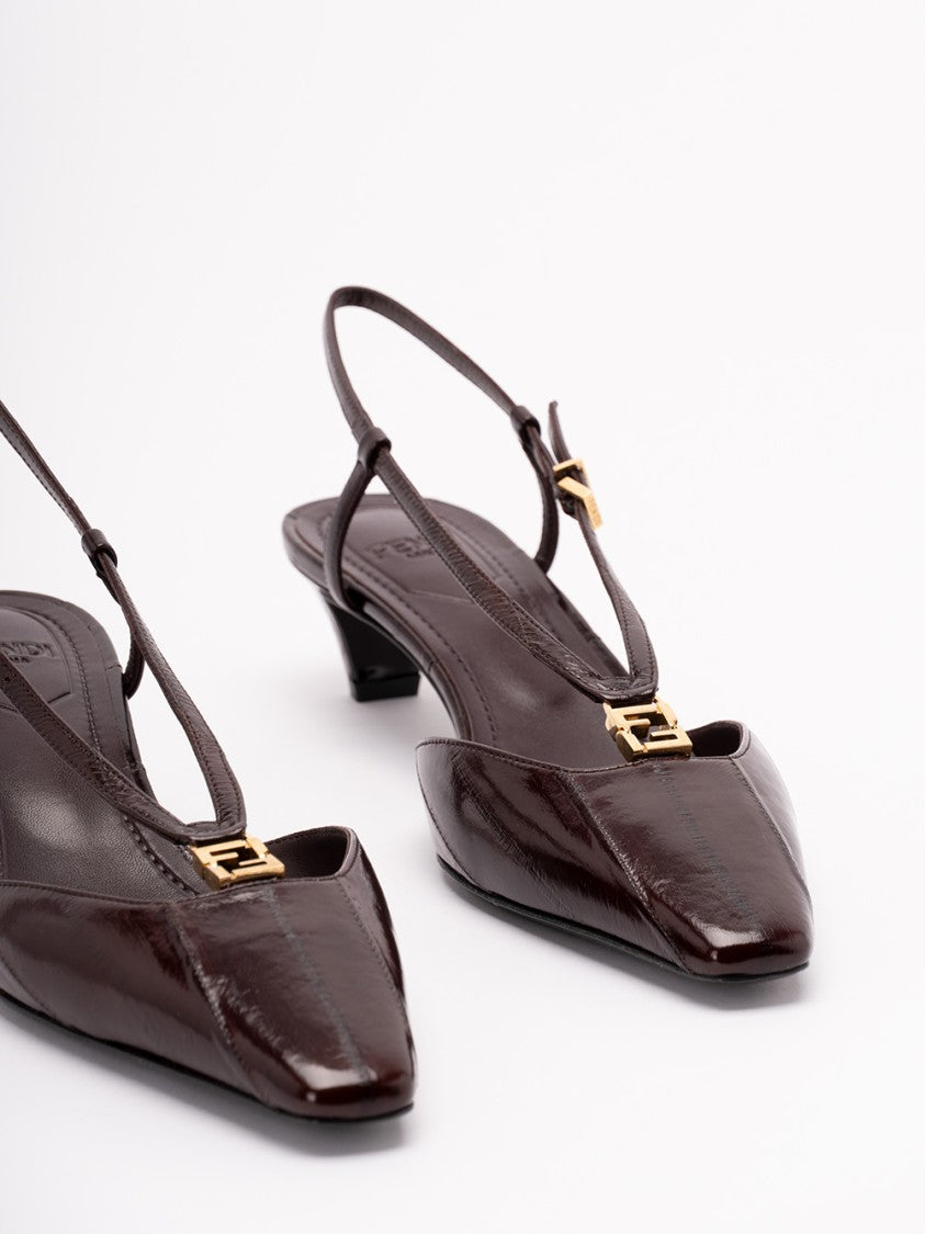 Fendi ` Ffold` Slingbacks