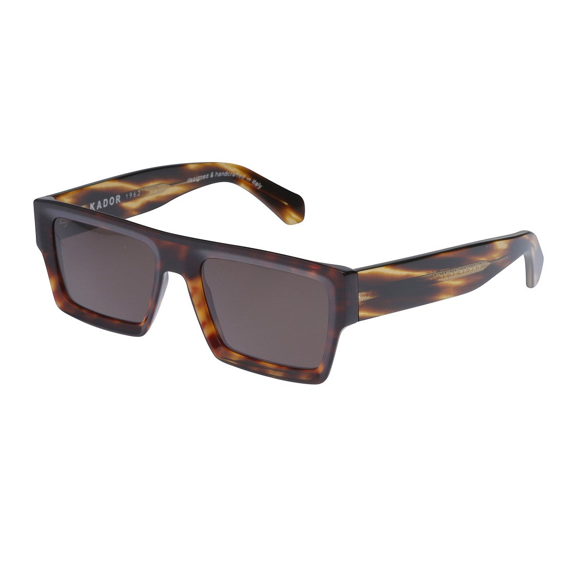 Kador Bandit 2 Tortoiseshell Patterned Rectangular Frame Sunglasses