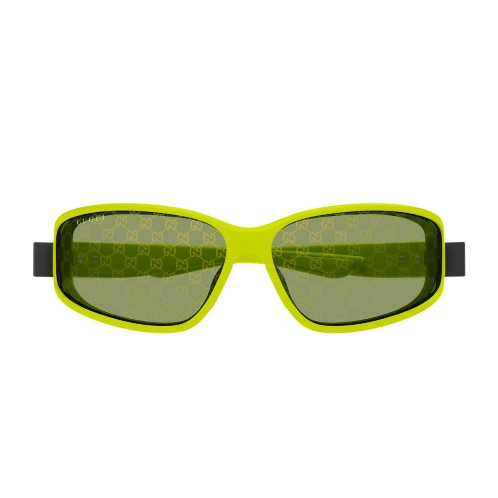 Gucci Gg2011s Institutional Logo Line Sporty Rectangular Sunglasses
