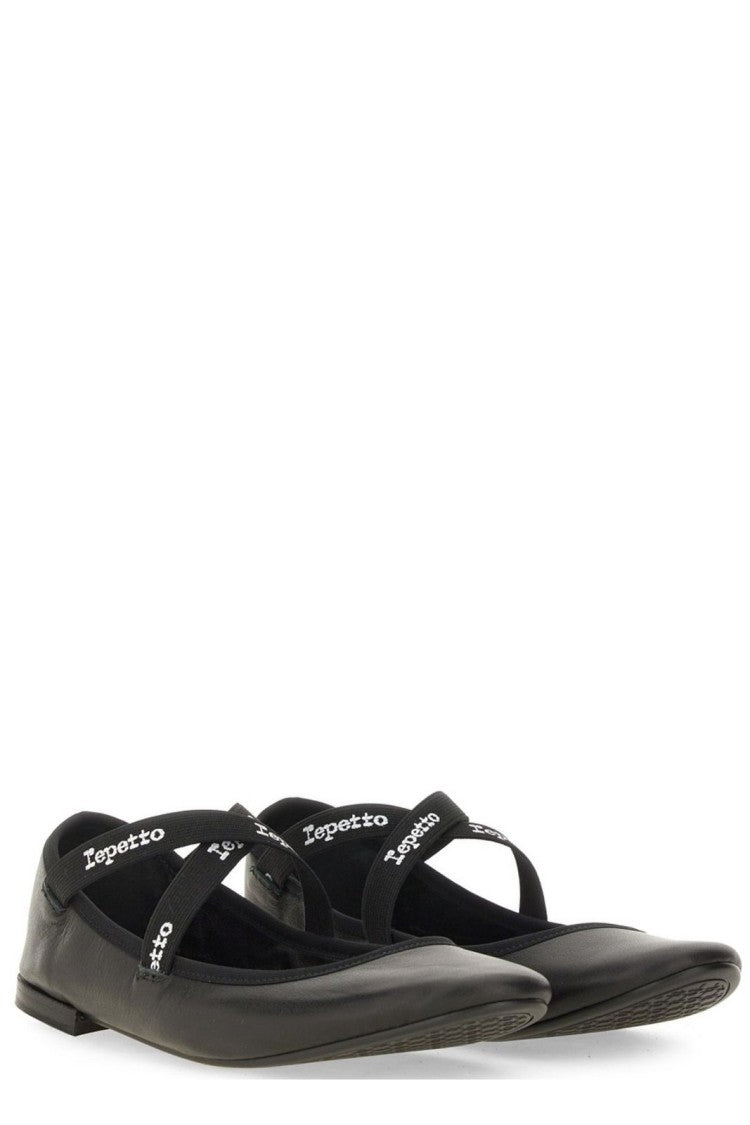 Repetto Pointed Toe Calf Leather Flats