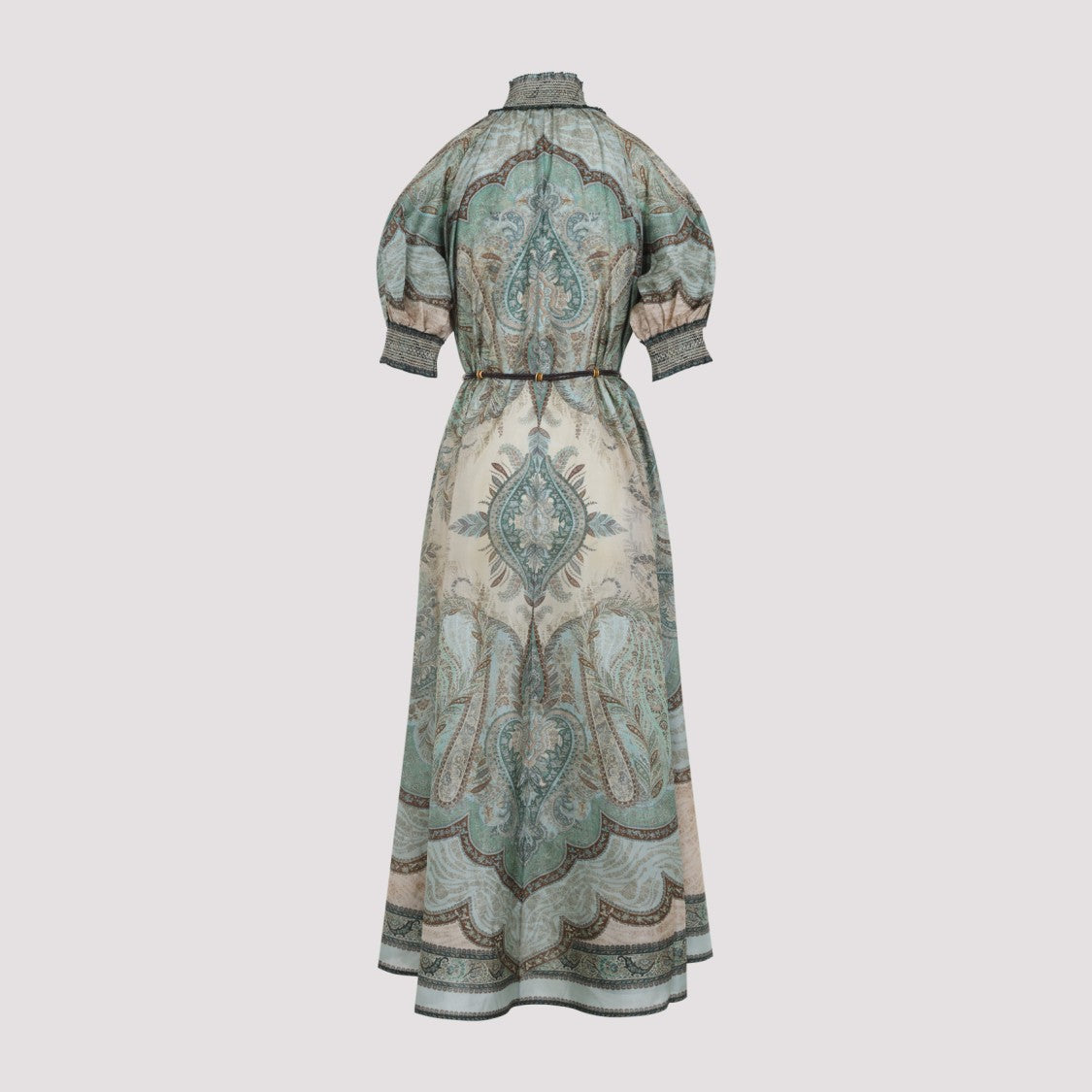 Zimmermann Multicolour Maxi Dress With High Neckline