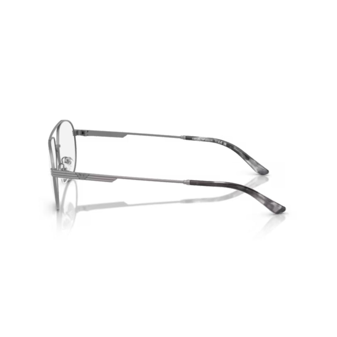 Emporio Armani 0Ea1165 Double Bridge Metal Aviator Sunglasses