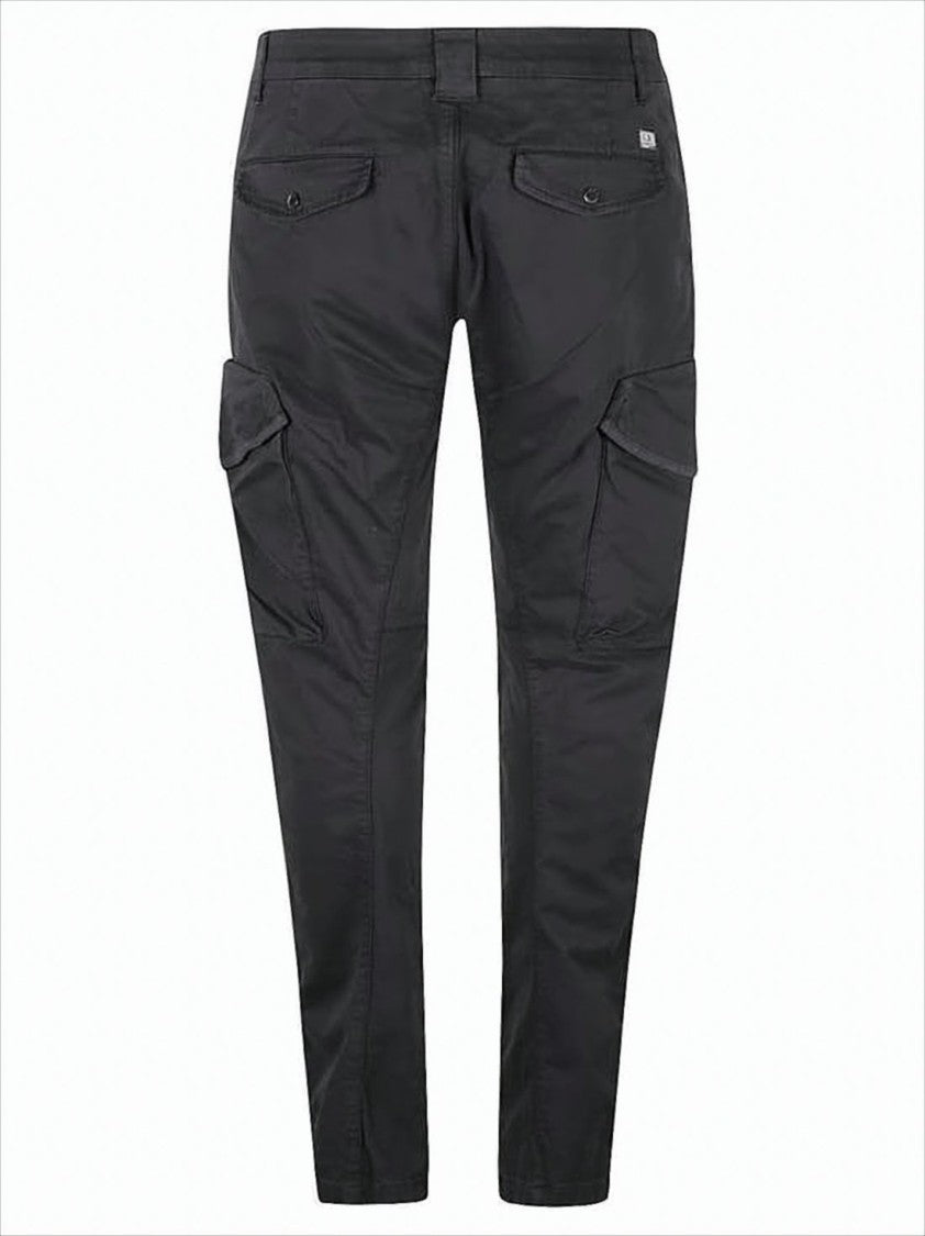 C.P. Company Slim Fit Cargo Pants With Multiple Pockets And Utilitarian Design