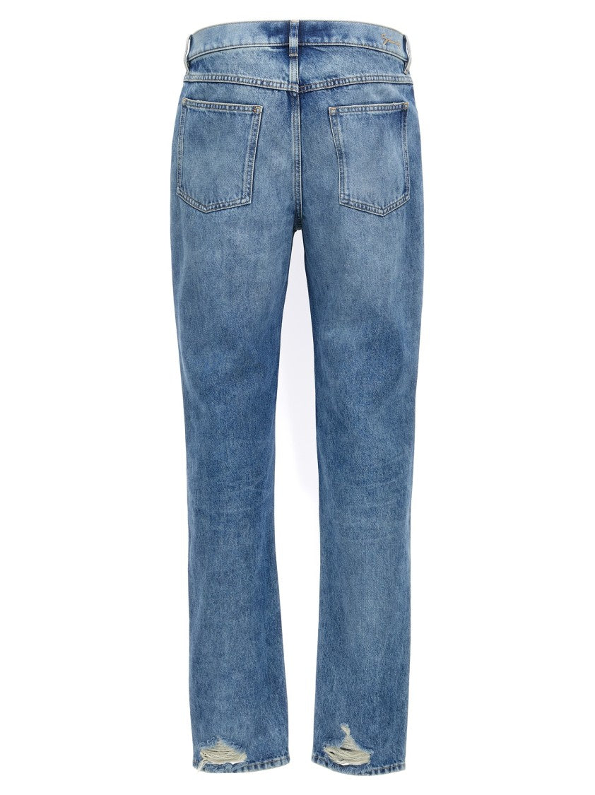 Givenchy Medium Blue Straight Fit Jeans
