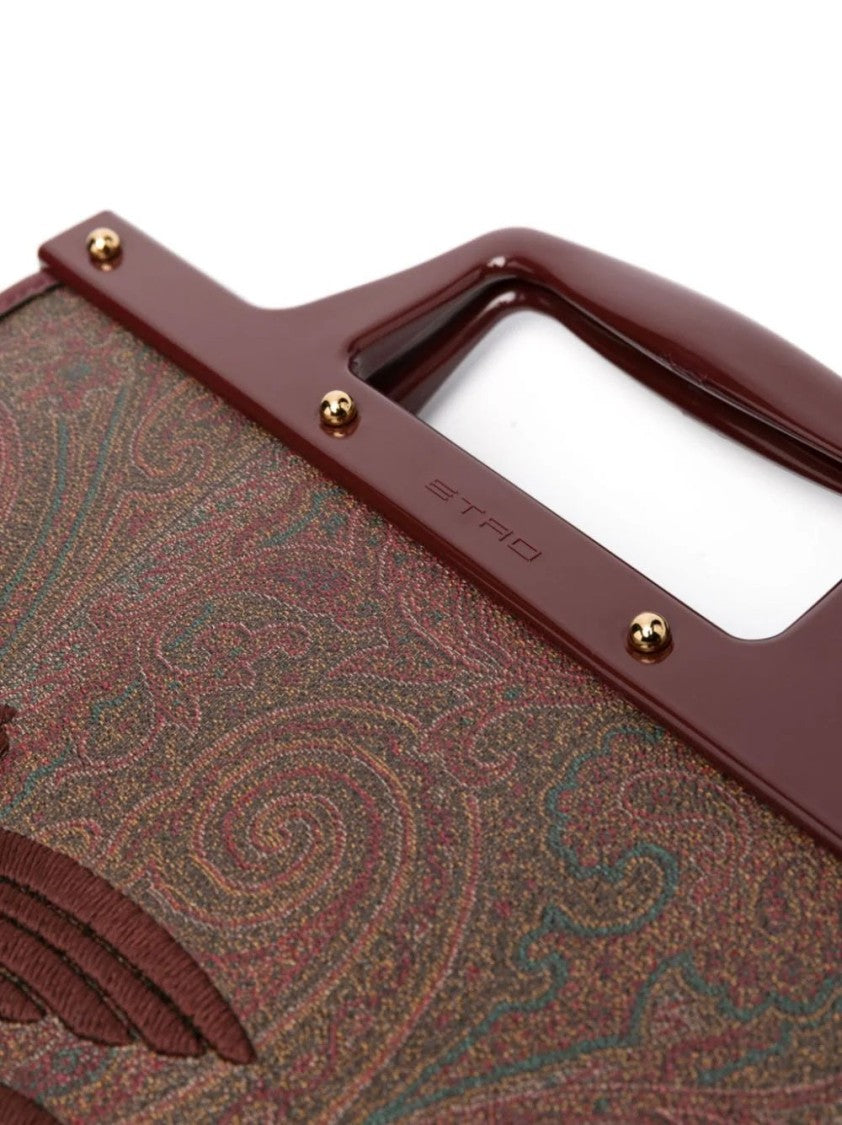 Etro Paisley Patterned Tote Bag