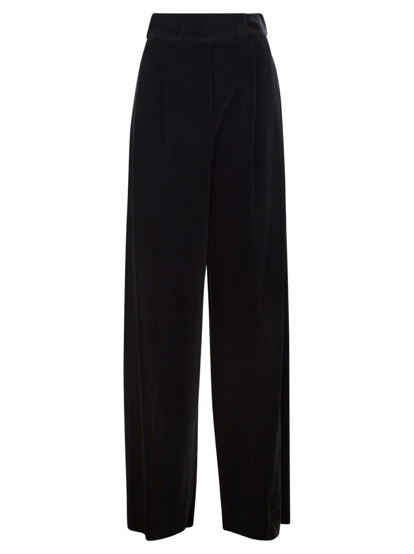 Max Mara Bratto1234 - Brushed Velvet Trousers