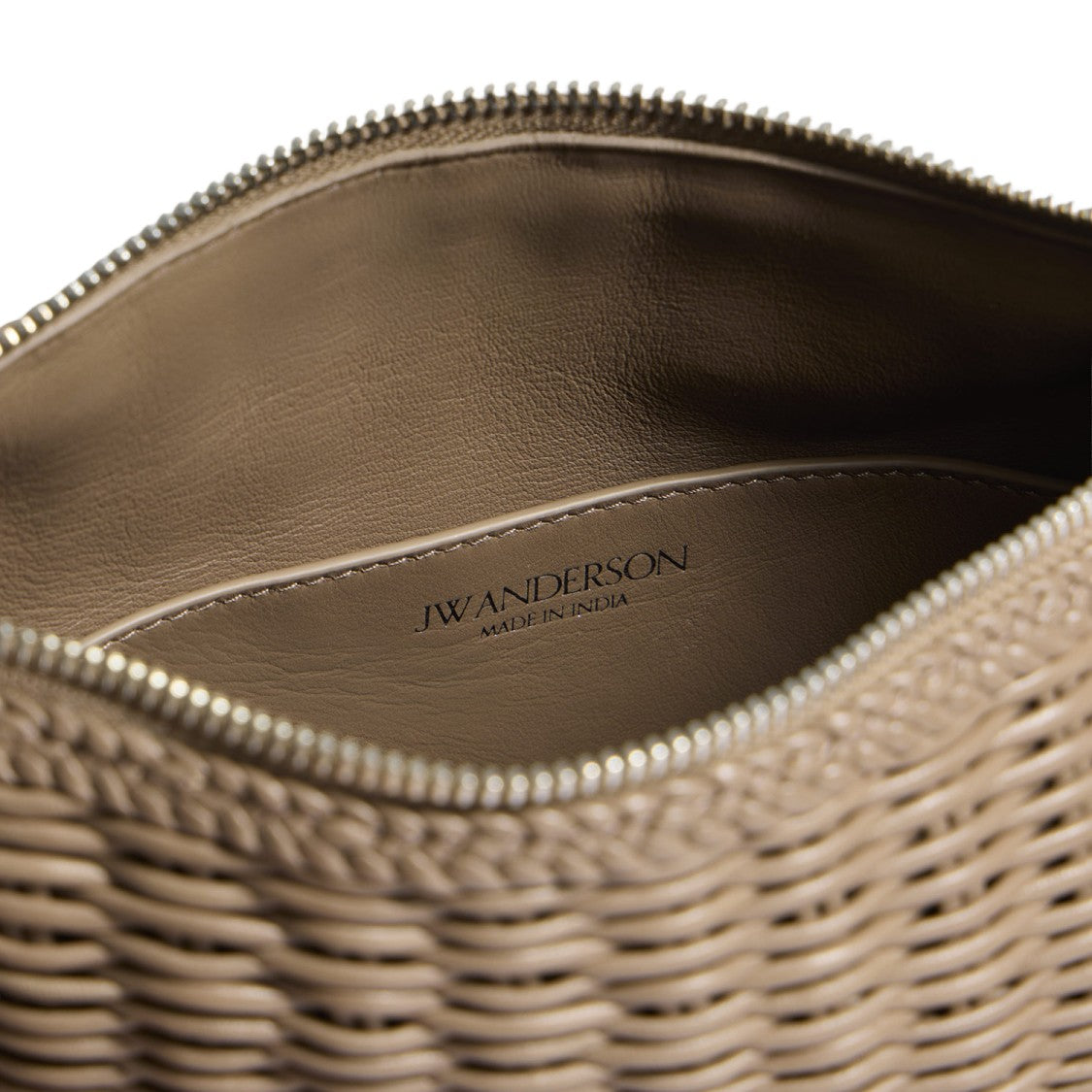 J. W. Anderson Structured Leather Bag With Removable Shoulder Strap And Square-Stitch Detailing