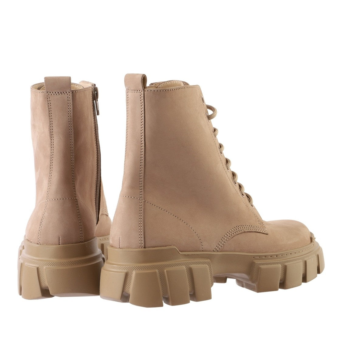 Högl Beige Forrest Sophisticated Nubuck Ankle Boots