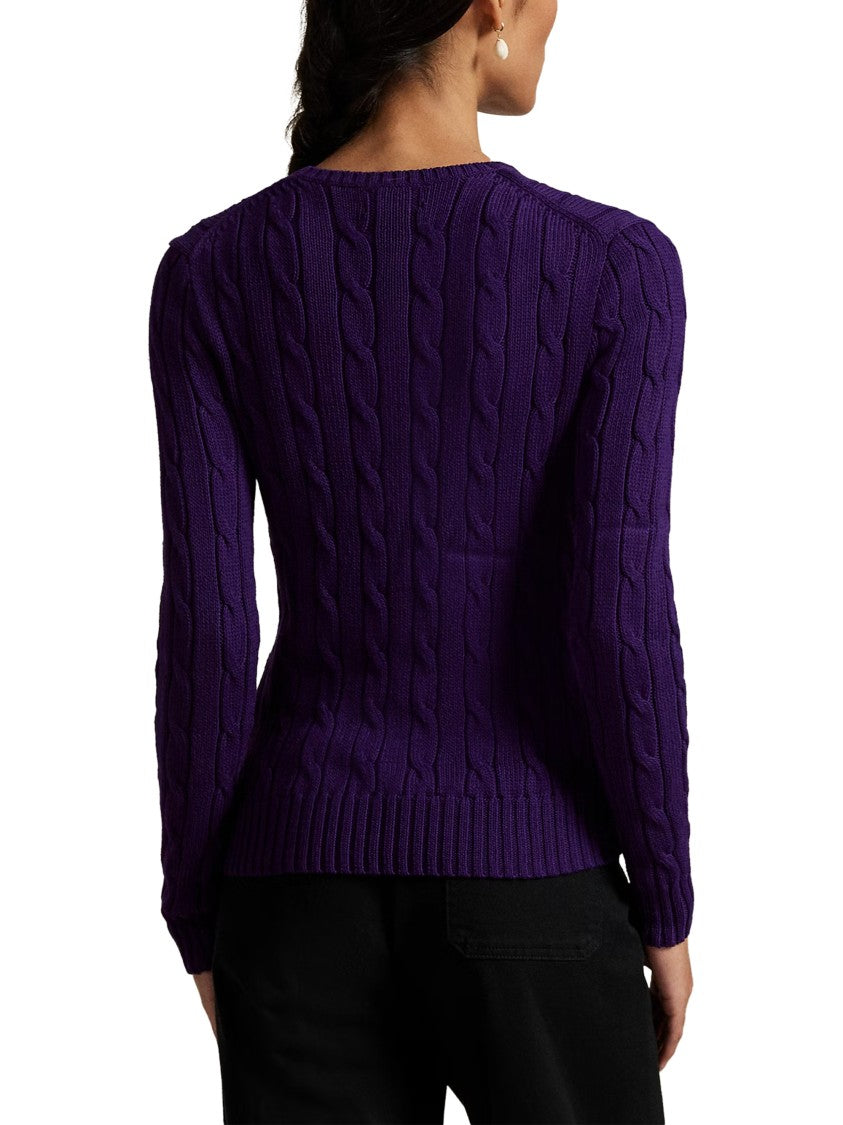 Polo Ralph Lauren Cashmere Pullover Sweater With Ribbed Details