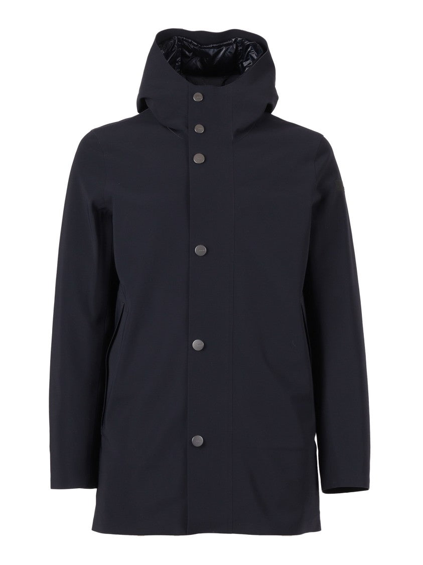 Rrd Floating Parka With Structured Silhouette And Hood