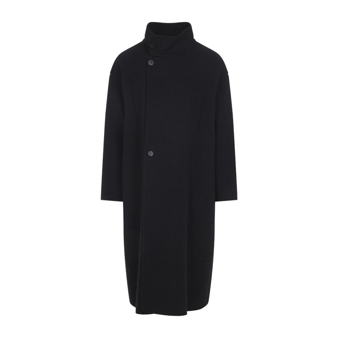 Fear Of God Asymmetrical Button Closure Wool-Cashmere Blend Coat