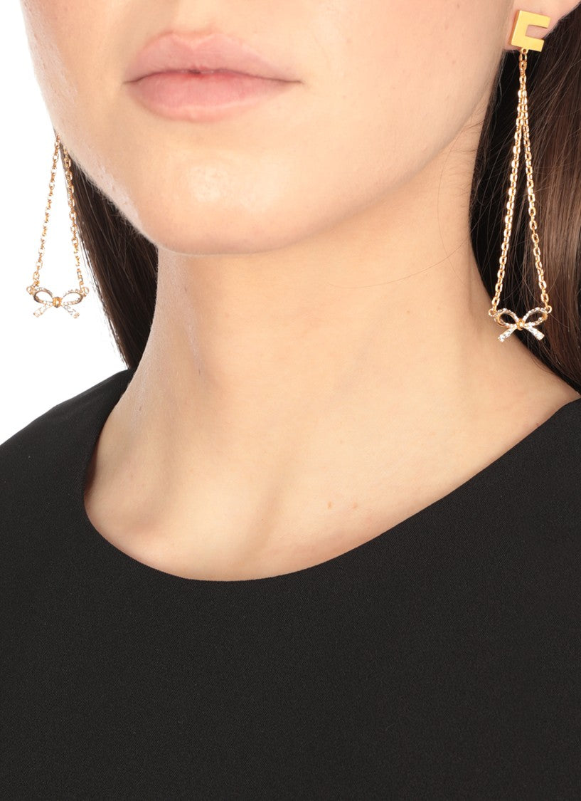 Elisabetta Franchi Earrings With Bow