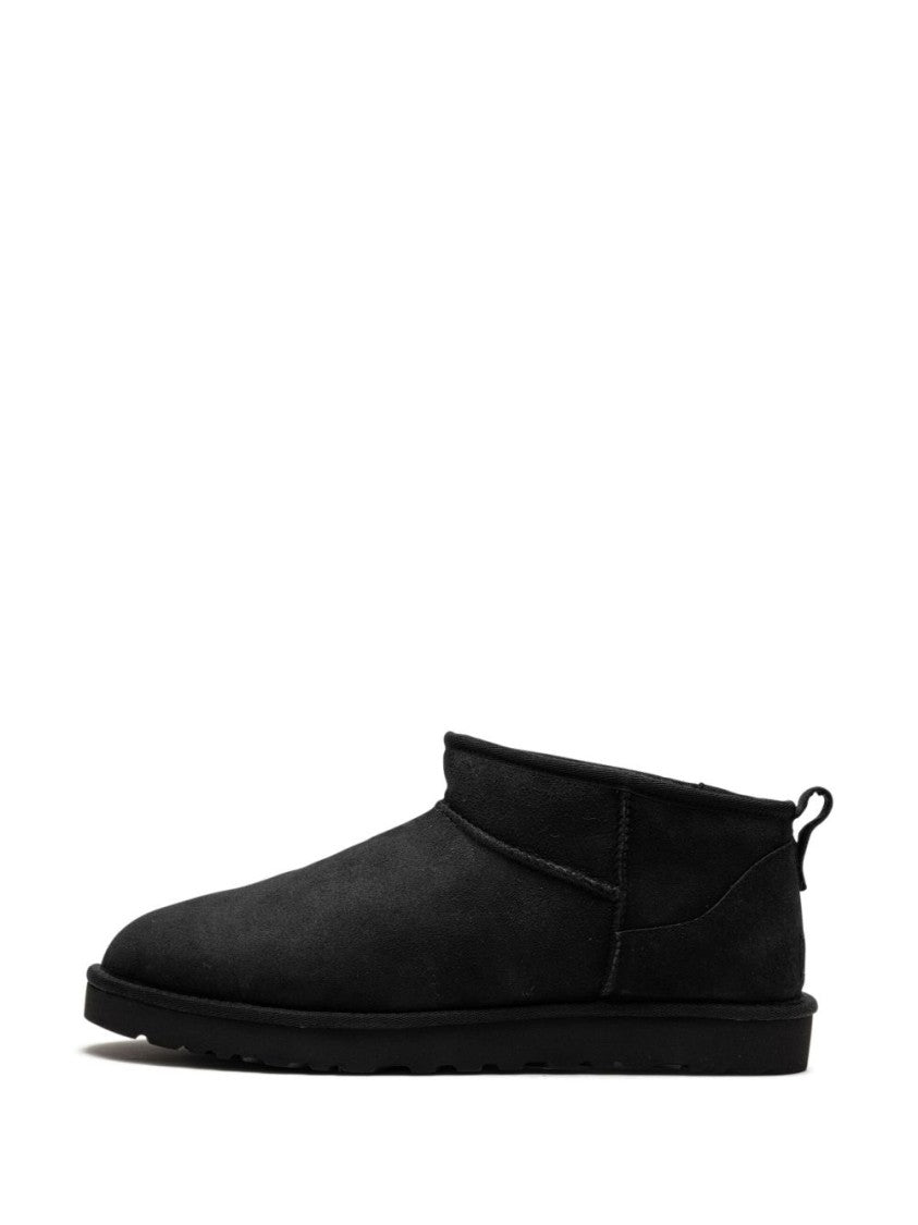 Ugg Low-Cut Matte Finish Pull-On Boots With Heel Tab