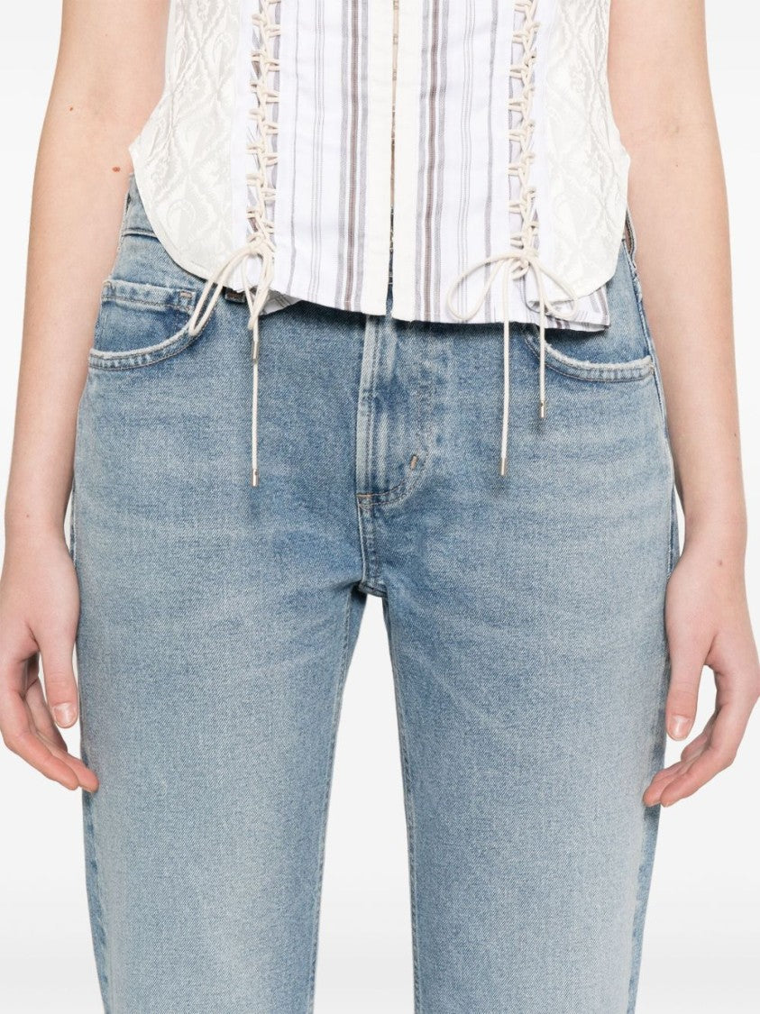 Citizens Of Humanity Light Blue Slim-Fit Denim Jeans