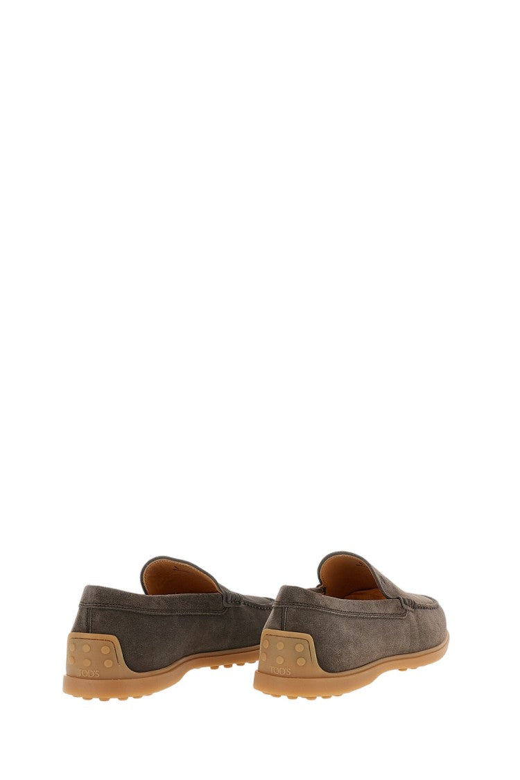 Tod's Brown Pantofola Loafers