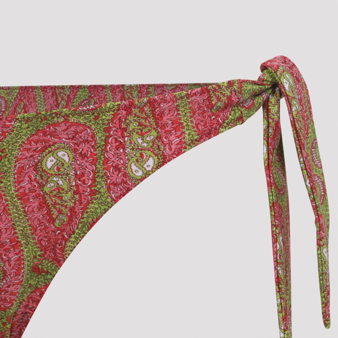 Etro Paisley Foliage Green Polyamide Bikini