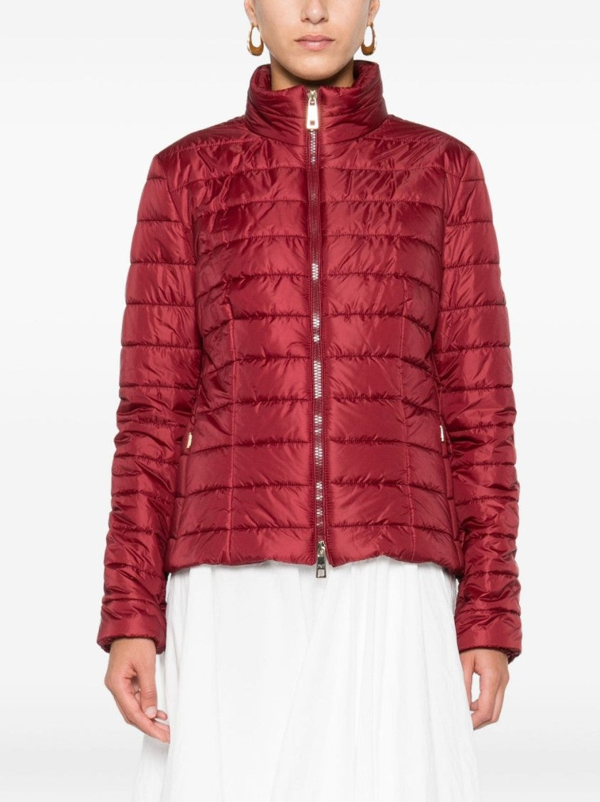 Fay Layered Beige Wool-Blend Jackets