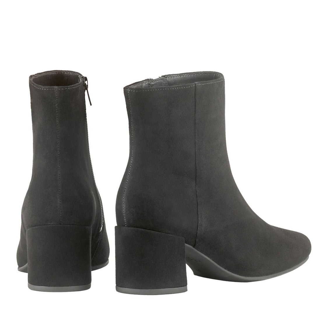 Högl Black Daydream Suede Mid-Heel Boots
