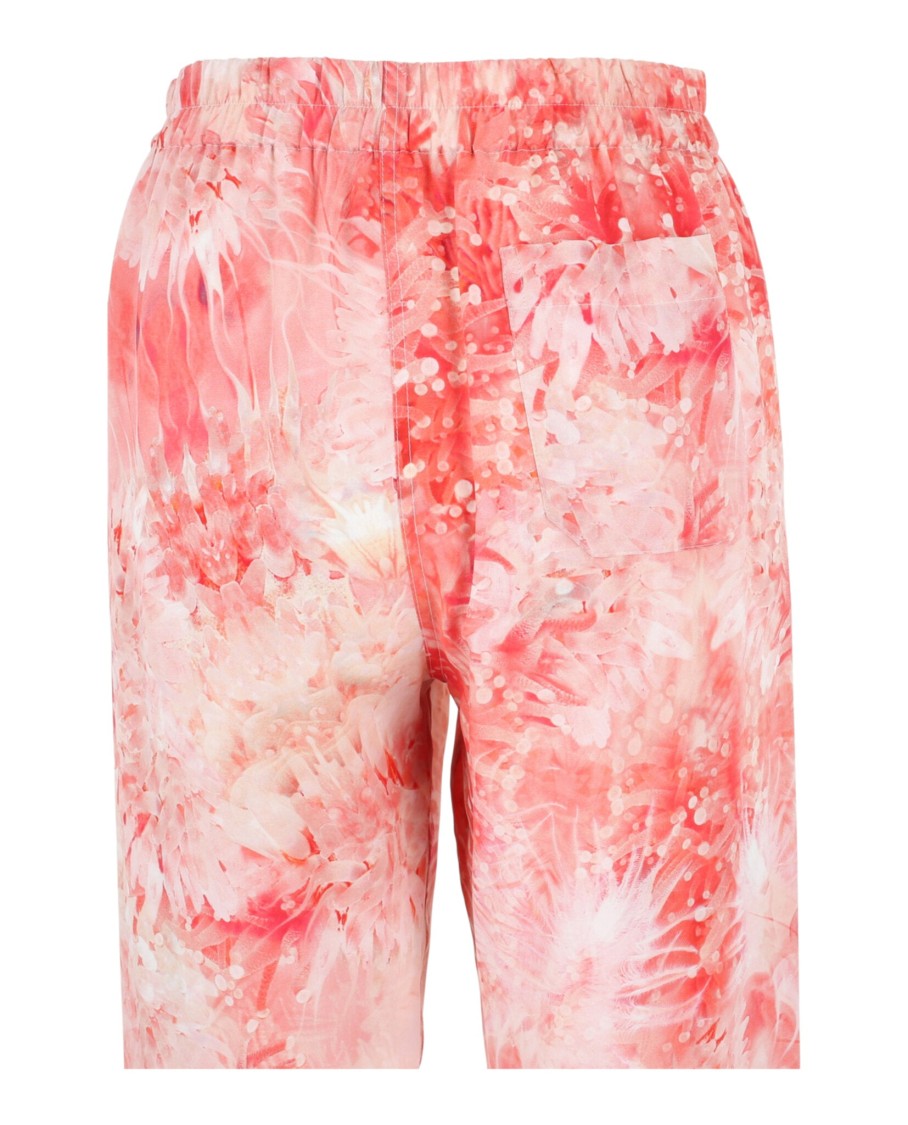 Alexander Mcqueen Floral Print Pajama Pants