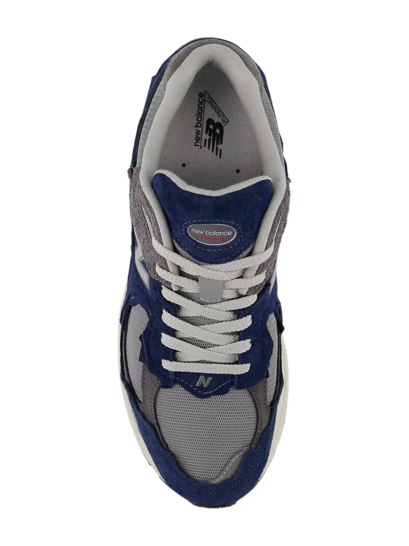 New Balance Grey Suede Mesh Protection Sneakers