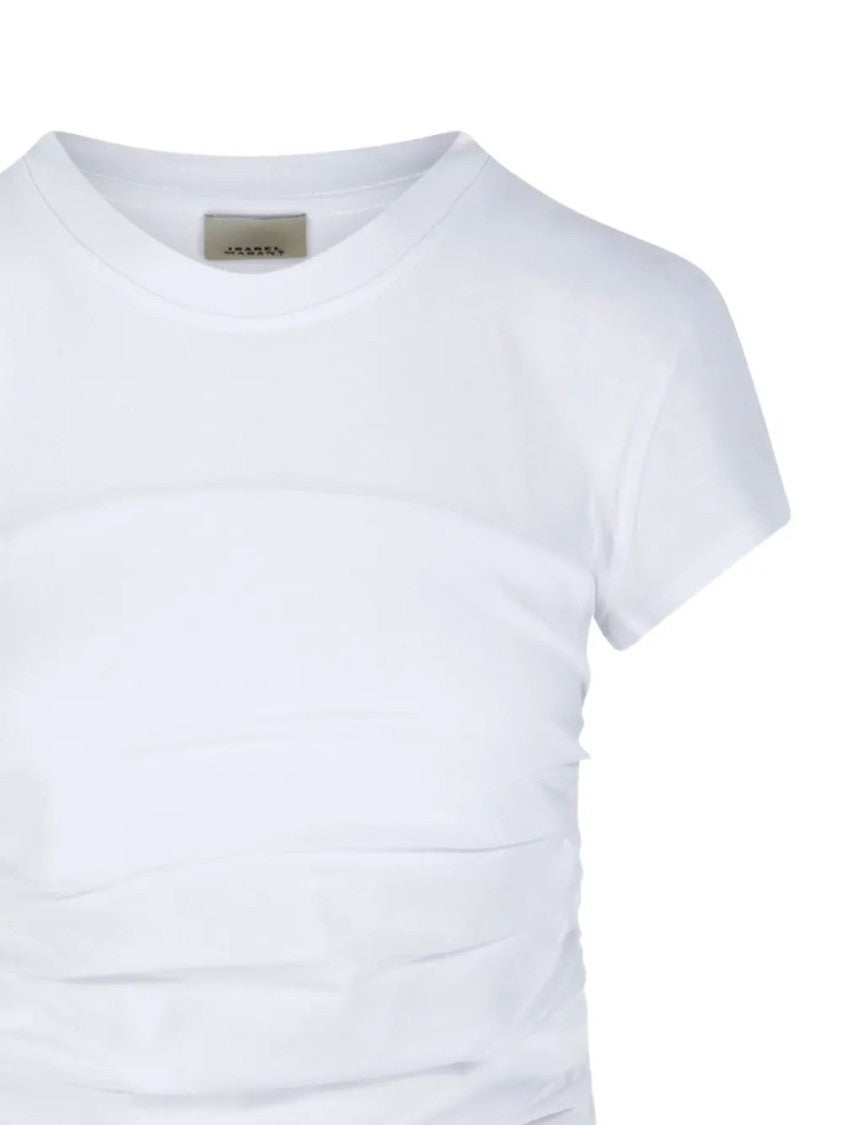 Isabel Marant Gathered Detail Short-Sleeve T-Shirt
