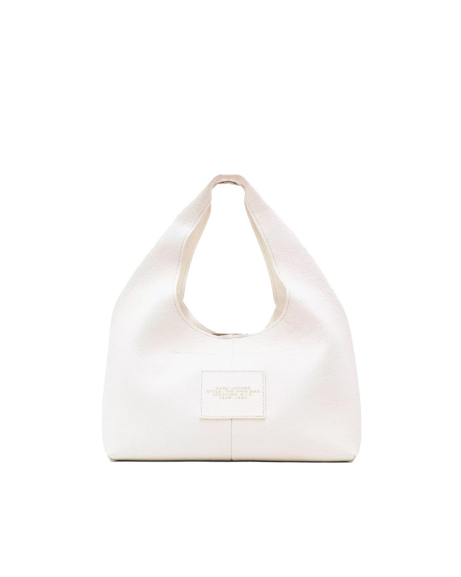Marc Jacobs White Leather Sack Bag