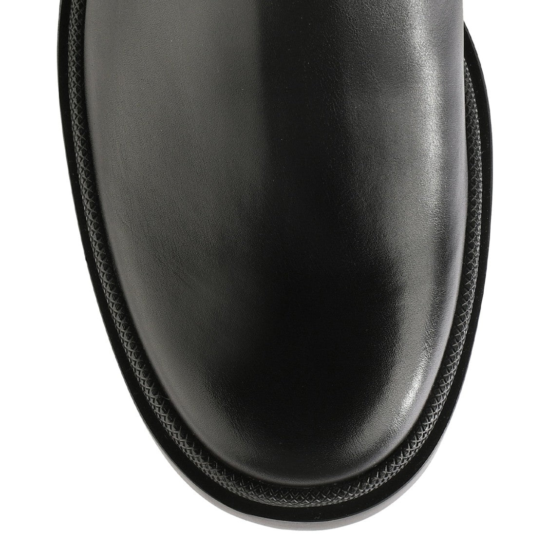Högl Black Thea Leather Block Heel Boots