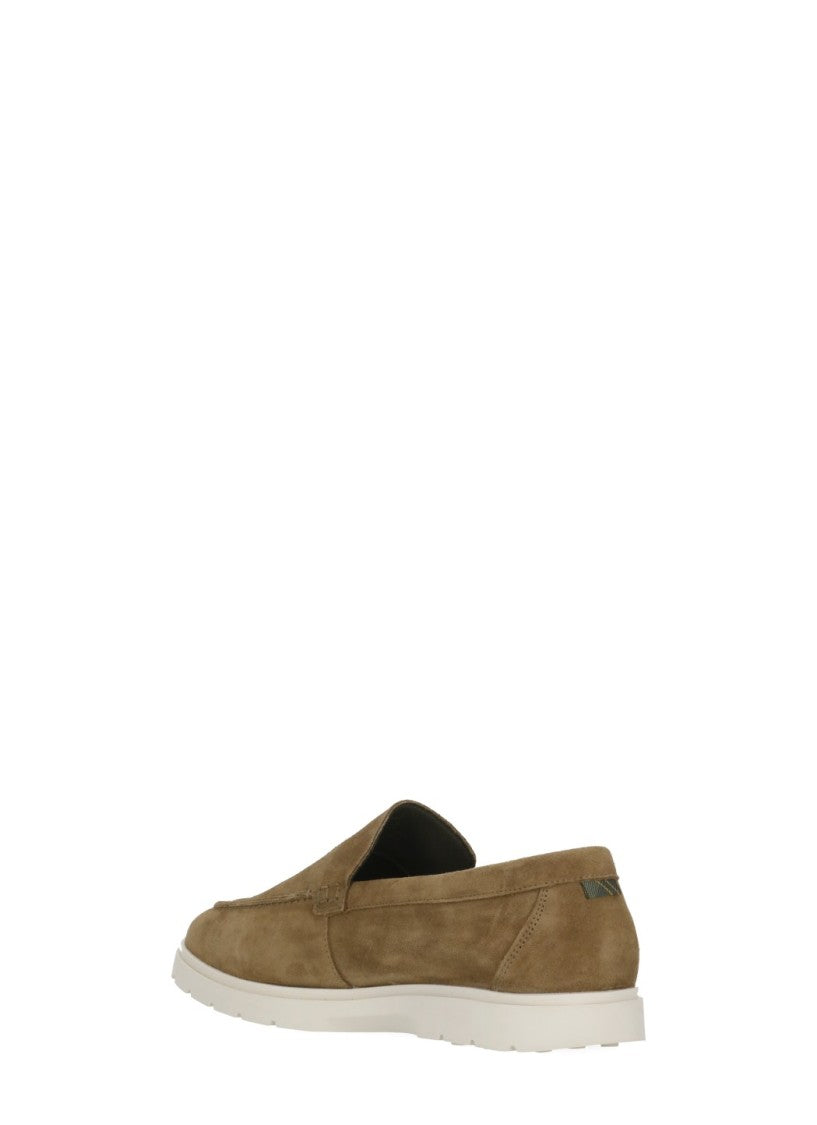 Barbour Brown Carty Suede Loafers
