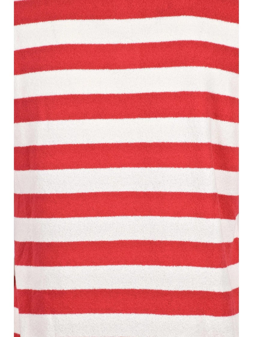 Gran Sasso White Red Cotton Polyamide Men Polo