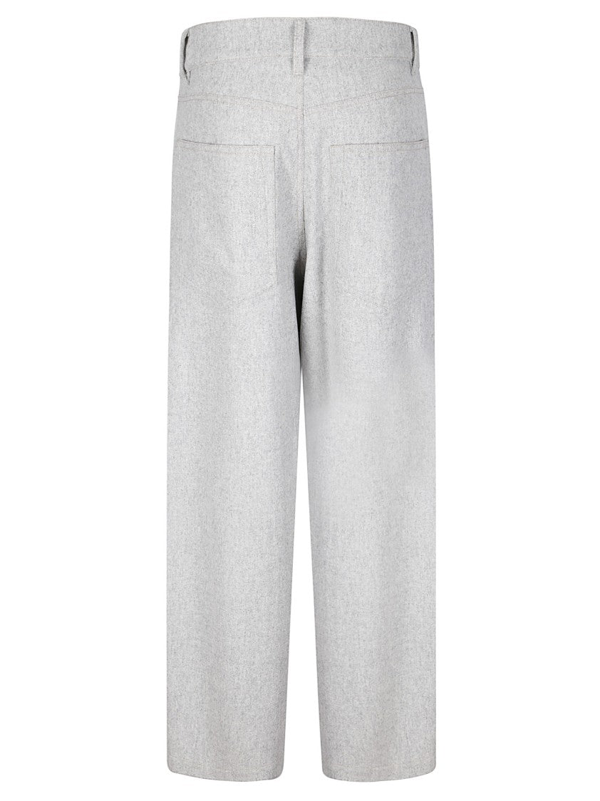 Jejia Wide-Leg Lightweight Wool Pants With Minimalist Design