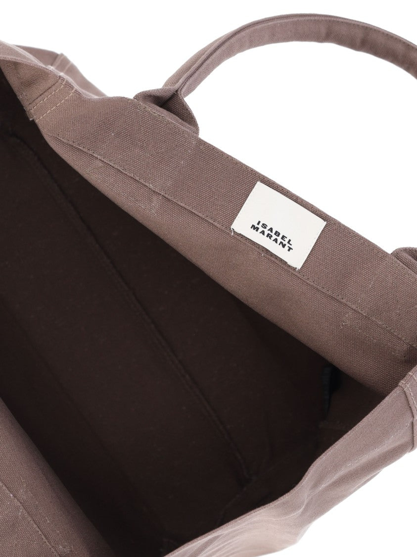 Isabel Marant Yenky Tote Bag With Logo Embroidery