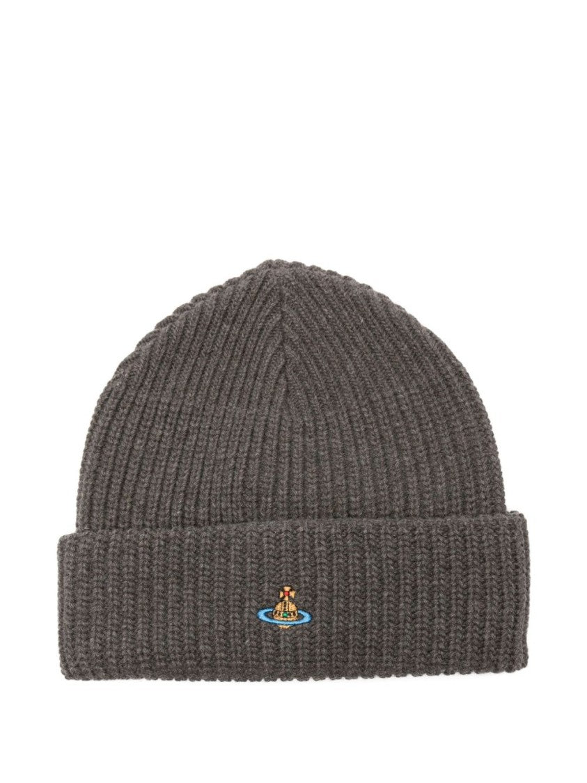 Vivienne Westwood Ribbed Knit Beanie