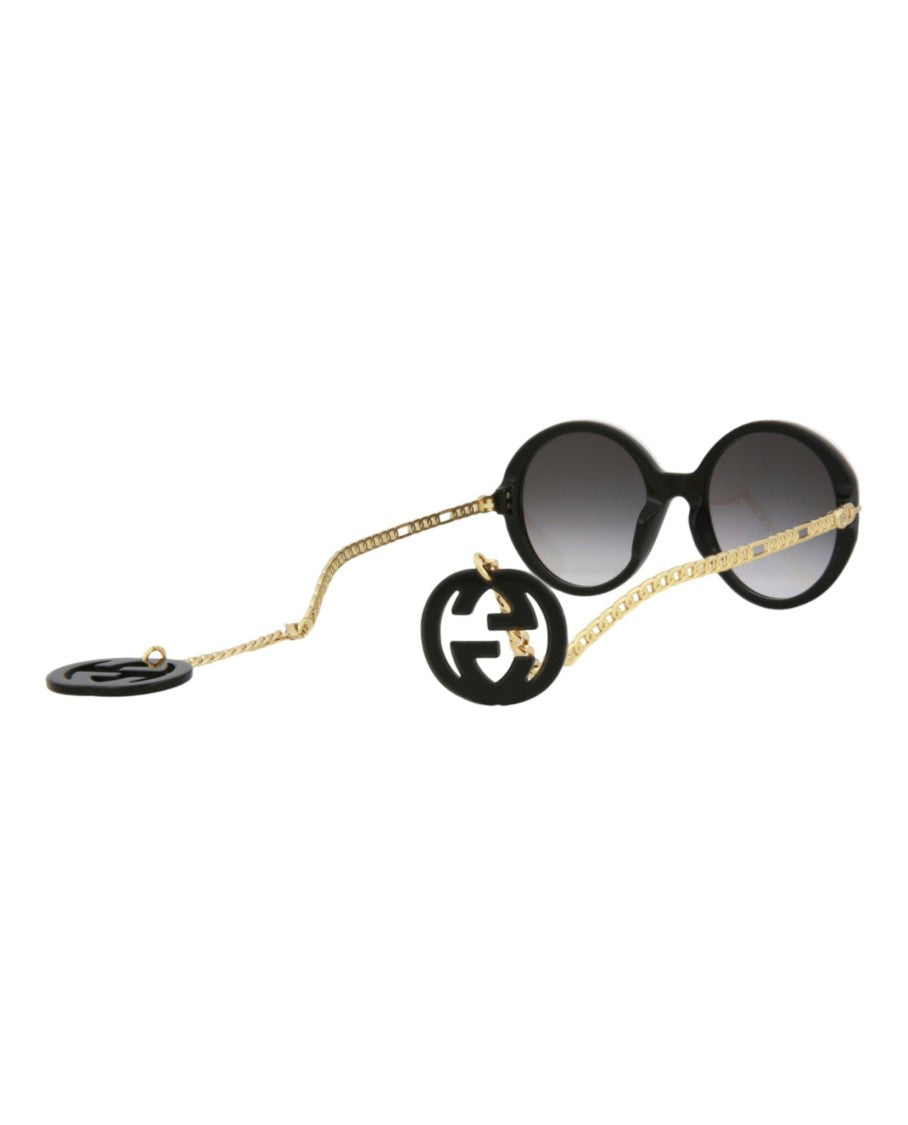 Gucci Square/Rectangle-Frame Acetate Sunglasses