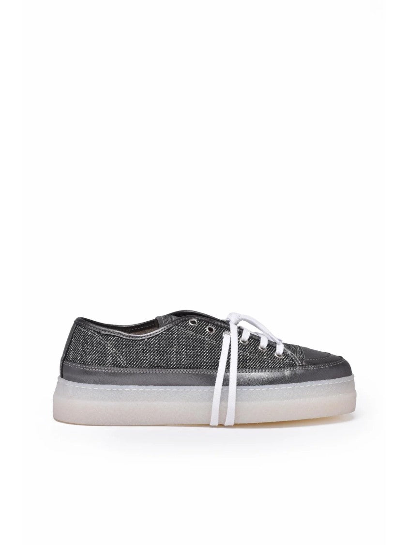 Patgoa Anthracite Grey Myo J Wall Panel Sneakers