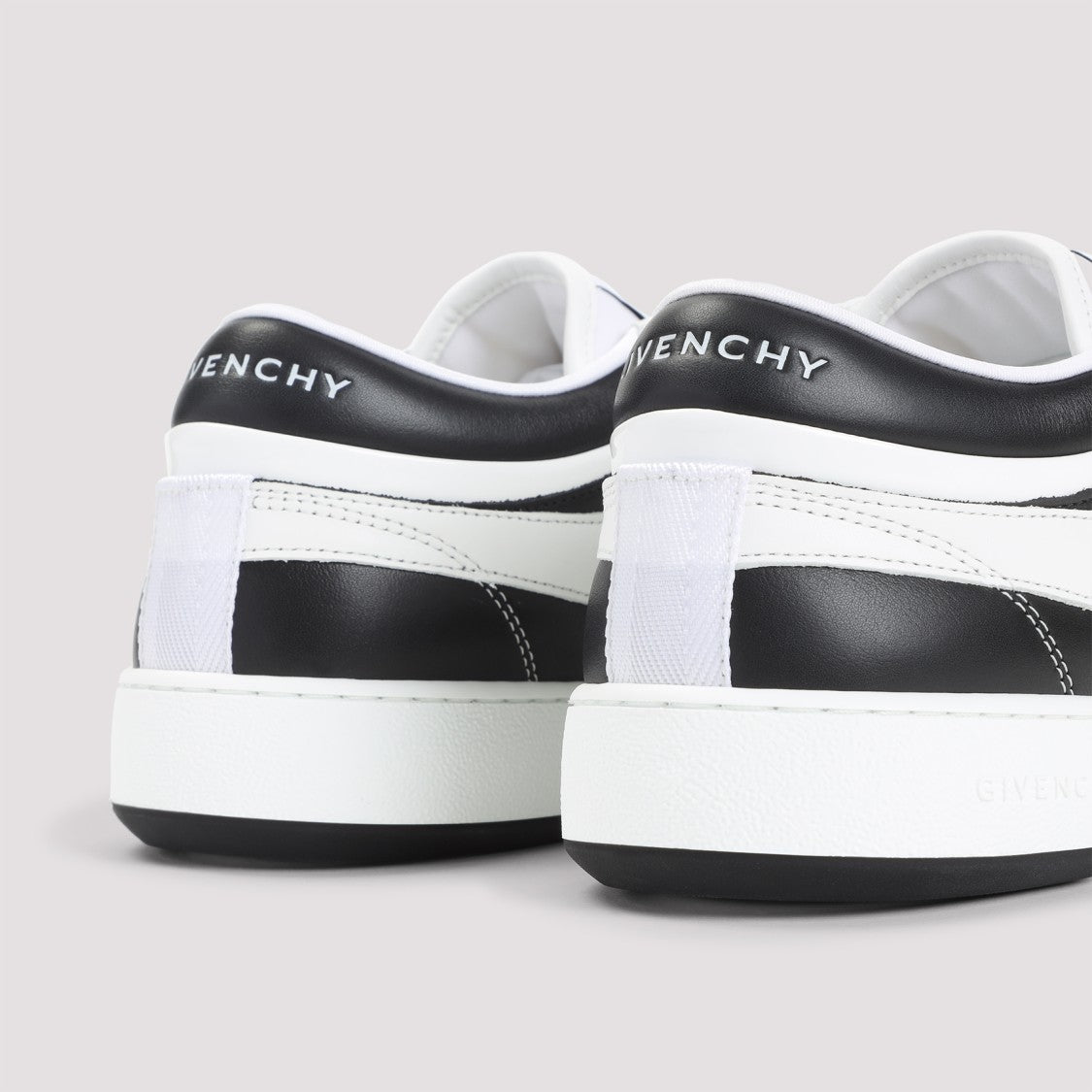 Givenchy White Calf Leather G Move Low Sneakers