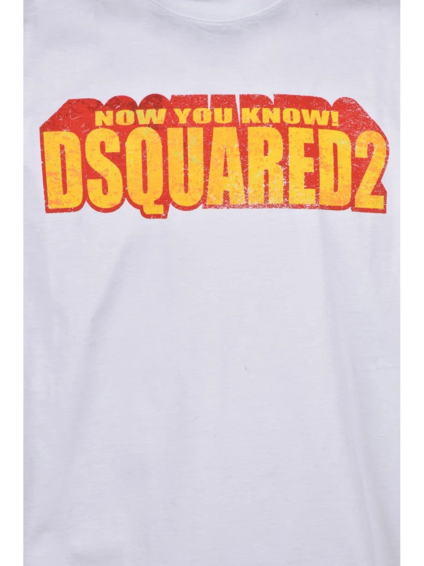 Dsquared2 Cotton T-Shirt - White