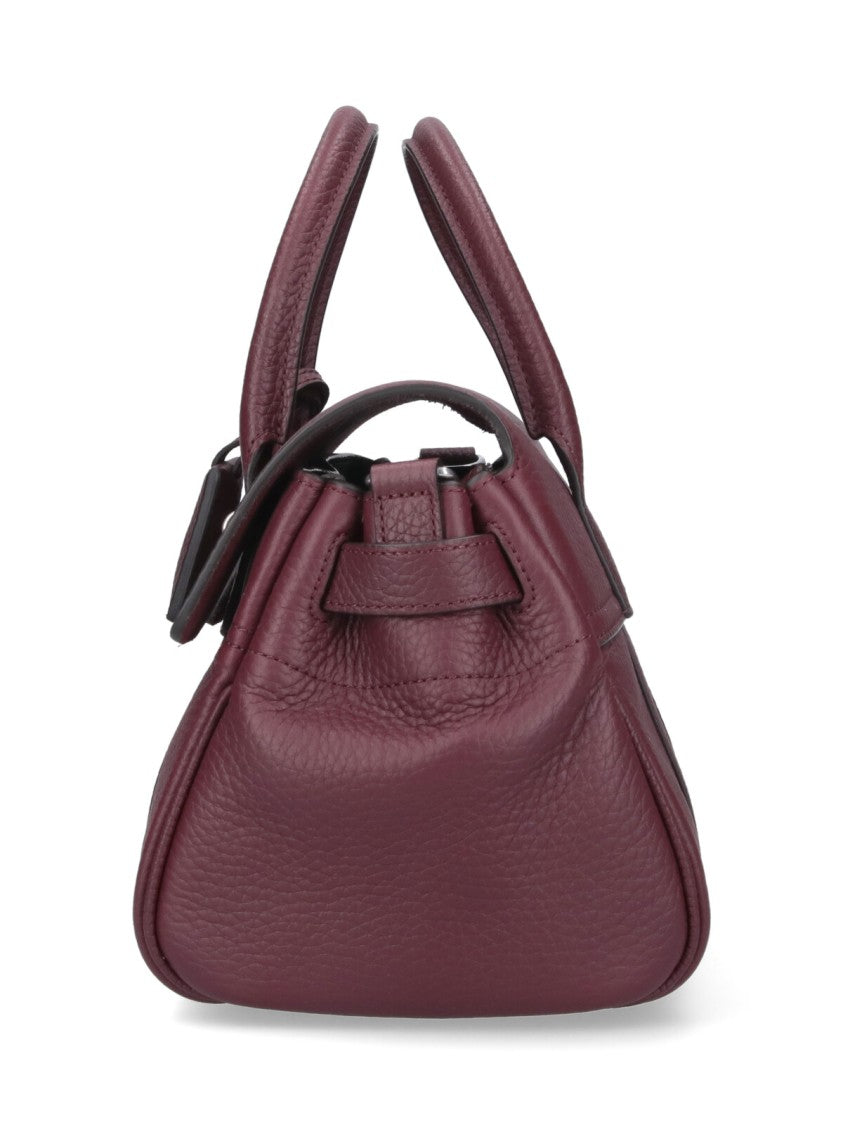 Mulberry "Bayswater Satchel" Bag – Bordeaux
