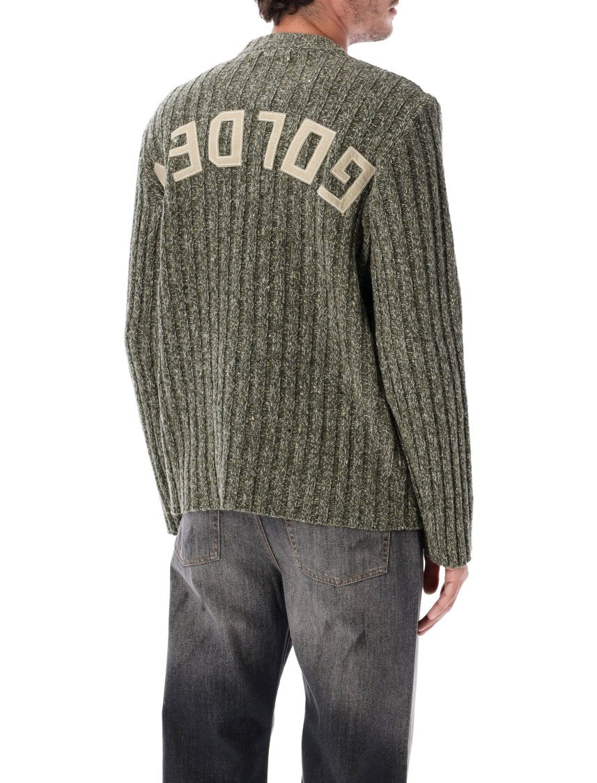 Golden Goose Ribbed Knit Textured Sweater