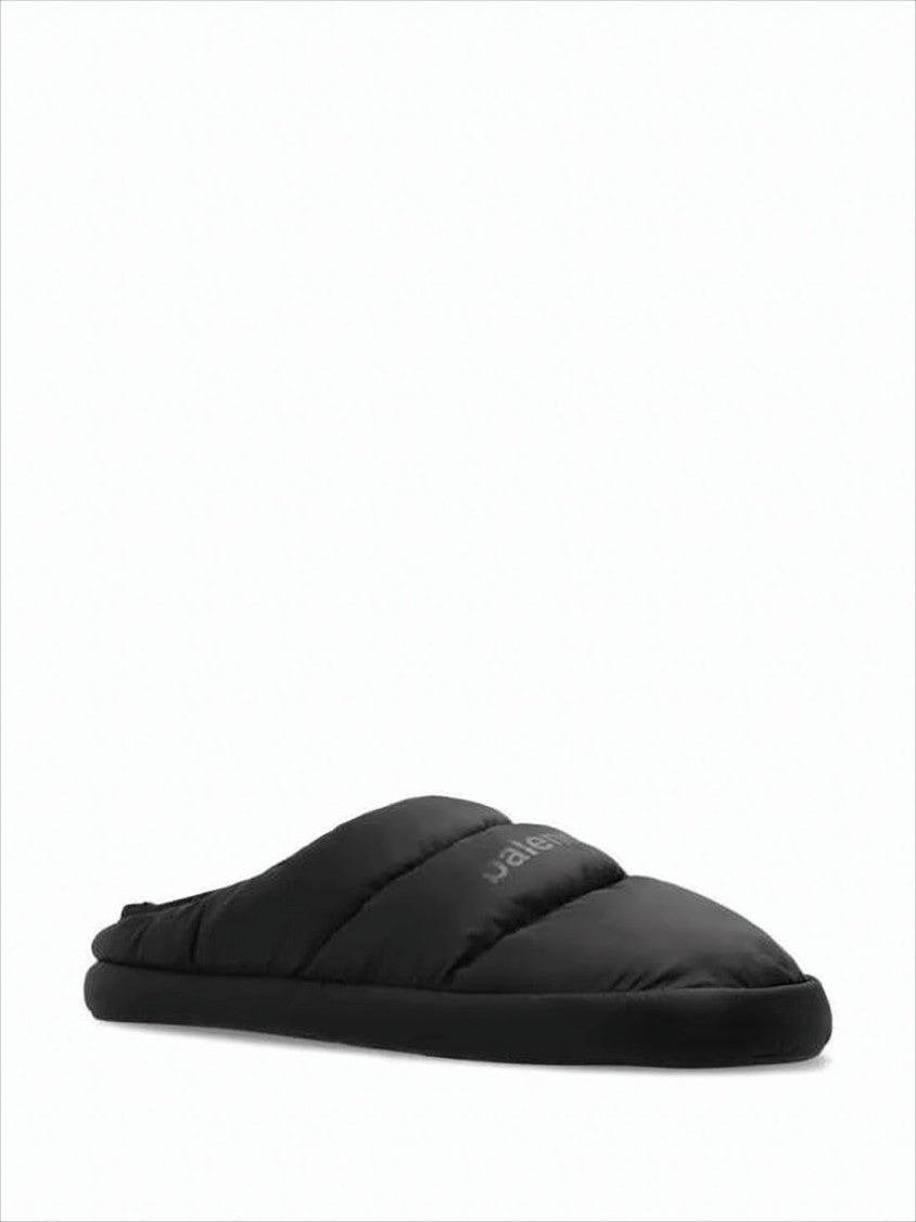 Balenciaga Padded Quilted Black Slippers With Soft Cushioned Upper